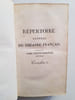 R&eacute;pertoire g&eacute;n&eacute;ral du th&eacute;&acirc;tre fran&ccedil;ais - Tomes 33 et 34 en un seul volume - Com&eacute;dies 3 et 4 (Second ordre). Dancourt Florent (et autres)