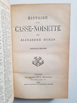 Histoire d'un casse-noisette. Dumas Alexandre