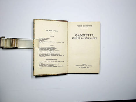 Gambetta père de la République. Chanlaine Pierre