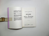 Histoire de deux peuples - Continuée jusqu'à Hitler