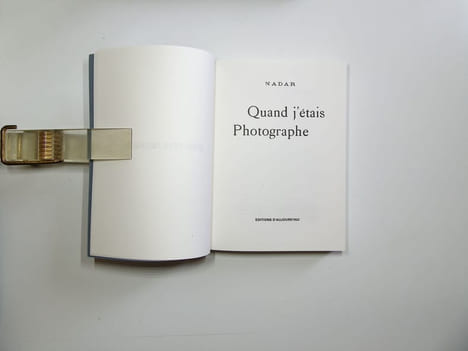 Quand j'étais Photographe. Tournachon Félix (dit Nadar)