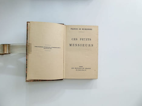 Ces petits messieurs. Miomandre Francis de