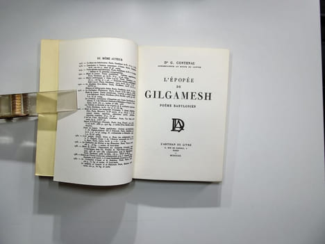 L'épopée de Gilgamesh - Poème babylonien. Contenau Georges