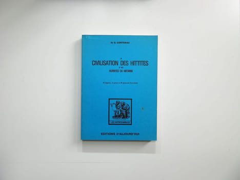 La civilisation des Hittites et des Hurrites du Mitanni. Contenau Georges
