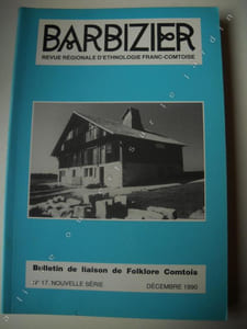 une ferme dans le Haut-Doubs à la fin du XVIIème siècle par Catherine ORSAT.l'activité artisanale en milieu rural. Analyse d'un cas atypique :BREBOTTE par Isabelle GUDER.la forge d'ETUEFFONT-HAUT/ 1813-1985 par Francis PEROZ.pourquoi un conservateur régional de végétaux cultivés au Musée de Nancray ? par Pierre MILLET.les haie: les rôle en général: leu rôle au Musée des Maisons de Nancray par ANDRE BUGNON