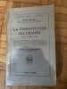 la constitution allemande du 11aout 1919.lar&eacute;volution de novembre1918 - l'unitarisme allemand - la Prusse et le Reich - la question du parlement ...