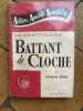 tablier blanc et collet noir: BATTANT DE CLOCHE  . richard borel