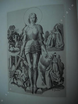 JEANNE D'ARC et le sentiment national. GEORGES GROSJEAN
