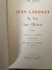Jean LARONZE.sa vie - son oeuvre. MOREAU ABEL