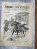 LA COURSE AU COQ . JOURNAL DES VOYAGES et des aventures de terre et de mer : monde pittoresque : terre illustr&eacute;e r&eacute;unis. CHRISTIAN BOREL 