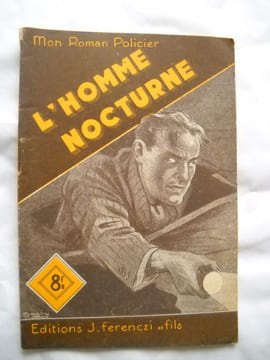 mon roman policier : L'HOMME NOCTURNE. CLAUDE ASCAIN