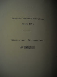 NOBILLIAIRE de l'élection d'Epernay (1724)