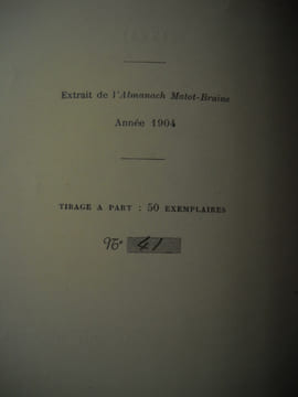 NOBILLIAIRE de l'élection d'Epernay (1724). BERTIN DU ROCHERET