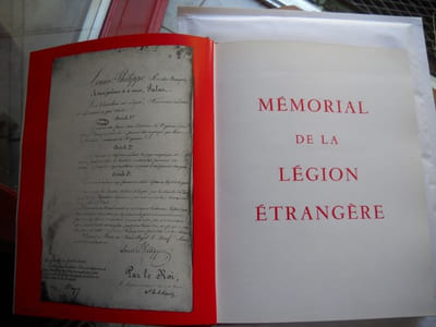MEMORIAL DE LA LEGION ETRANGERE