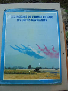 les insignes de l'armée de l'air .les unites navigantes