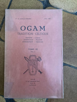 OGAM tradition celtique .histoire - langue - archéologie - religion - numismatique - folklore. OGAM
