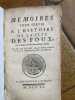 MEMOIRES POUR SERVIR A L'HISTOIRE DE LA FETE DES FOUX qui se fesait autrefois dans plusieurs eglises. DU TILLIOT gentil - homme ordinaire de S.A.R. ...