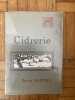 LA CIDRERIE   &eacute;tude thechnique. EMILE  TANVEZ COSTRUCTEUR A GUINGANP