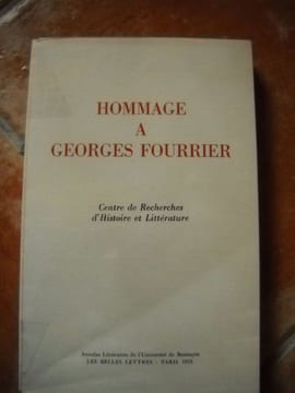 Hommage à Georges FOURRIER. Les hommes de la Révolution devant les "principes", par Roger BARNYSur la situation idéologique du NEVEU DE RAMEAU, par ...