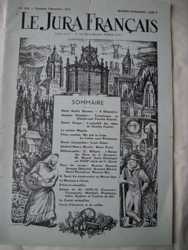 le Jura Français " de BELFORT au RHÔNE " AIN - JURA - DOUBS - HAUTE-SAÔNE - TERRITOIRE de BELFORTDîner André Thomas - 4 décembre - Jacques Chatelain : ...