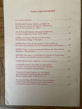BULLETIN SALSA de la Haute-Saône.la vie de la SALSA Edifices protégés au titre de la loi sur les monuments historiques dans la Haute Saône en ...