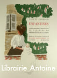 Enfantines. Lithographies origina.... LARBAUD (Valery). CLAIRIN (Pierre-Eug&egrave;...