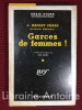 Garces de femmes ! (You never know with women) Traduit de l'anglais par Jean Sendy. CHASE (James Hadley)