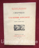 Chronique de l'Académie Goncourt.. DEFFOUX (Léon)