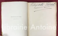 Poussières. Poésies complètes. Edition revue sur les textes origianux et les manuscrits. Portrait de l'auteur d'après un dessin de L. Ostrowski.