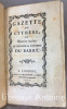 Gazette de Cythère ou histoire secrète de Madame la Comtesse du Barry. . BERNARD (François)