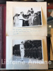 Lot de seize photographies prises à l'occasion de la visite du roi des Belges Baudouin à Elisabethville (aujourd'hui Lubumbashi) au Congo belge en ...