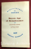Moyen-Age et Renaissance. Traduit de l'italien par Claude Carme.. GARIN (Eugénio)