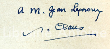 Le Soulier de satin. Edition pour la scène abrégée, notée et arrangée en collaboration avec Jean-Louis Barrault.. CLAUDEL (Paul)