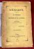 Solidarité. Vue synthétique sur la doctrine de Ch. Fourier.. [FOURIER] RENAUD (Hippolyte)