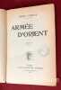 Armée d'Orient. Roman.. SEMNOS (Henri)