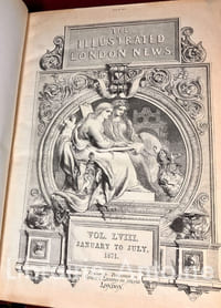 The Illustrated London News. année 1871
