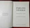 Parlons v&eacute;nerie. Illustr&eacute; de reproductions d'apr&egrave;s Oudry et de dessins du baron Karl Reille.. RIANT (Ferdinand)