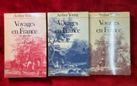 Voyages en France 1787-1788-1789. Tome I : journal de voyage. Tome II : Observations générales sur l'agriculture, l'industrie et le commerce. Tome III : Observations générales (fin). De la Révolution française. Traduction , introduction et notes de Henri Sée.