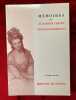 M&eacute;moires d'Elizabeth Craven, Princesse Berkeley.  Edition pr&eacute;sent&eacute;e et annot&eacute;e par Jean-Pierre Guicciardi.. CRAVEN (Elisabeth)