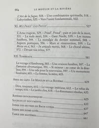 Le moulin et la rivière. Air et variations sur Bach.