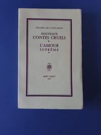 Nouveaux contes cruels. L'amour suprême