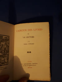 L'Amour des livres et la lecture