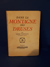 Dans la montagne des Druses
