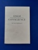 Essai sur les données immédiates de la conscience.
. Bergson (Henri)

