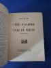 Vers d'Académie et vers de presse
. Daudet Léon
