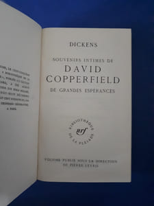 Souvenirs intimes de David Copperfield. De grandes espérances