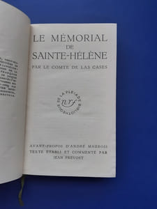 Las Cases. Mémorial de Sainte-Hélène - 1935 [EO]

