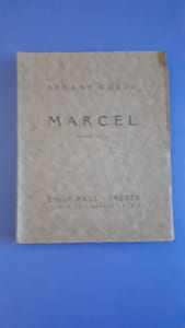Marcel
Poème Dramatique