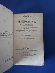 Méthode de Plain-Chant par La Feuillée
