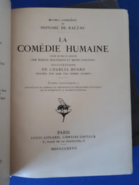 Oeuvres complètes de Honoré de Balzac
XXXII : Etudes analytiques : Physiologie du mariage ou méditation de philosophie éclectique sur le bonheur et le malheur conjugal ; XXXIII : Petites misères de la vie conjugale.